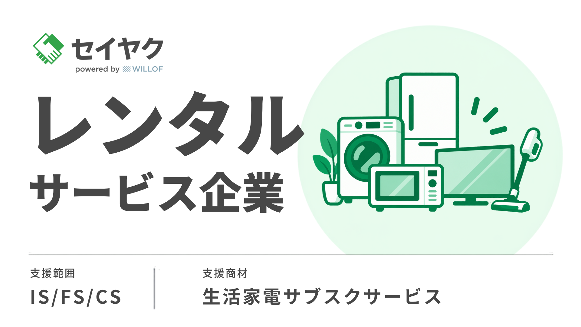 レンタル事業|営業体制未整備が課題となる中、商談基盤の整備で月間売上1,000万円超を実現